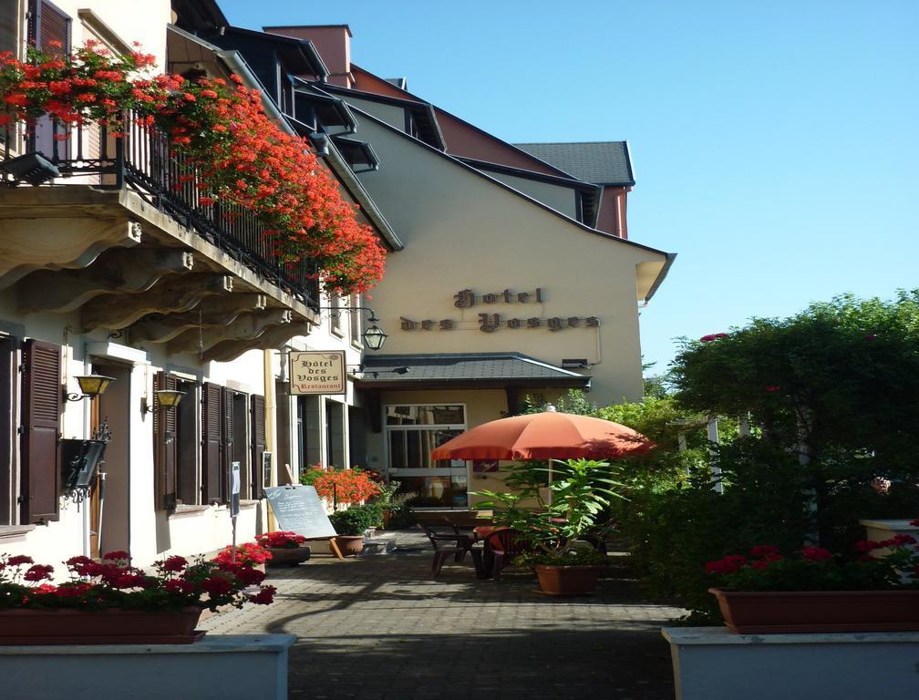 Logis-Cit'Hotel Des Vosges 5 Rue De La Gare Obernai Bagian luar foto